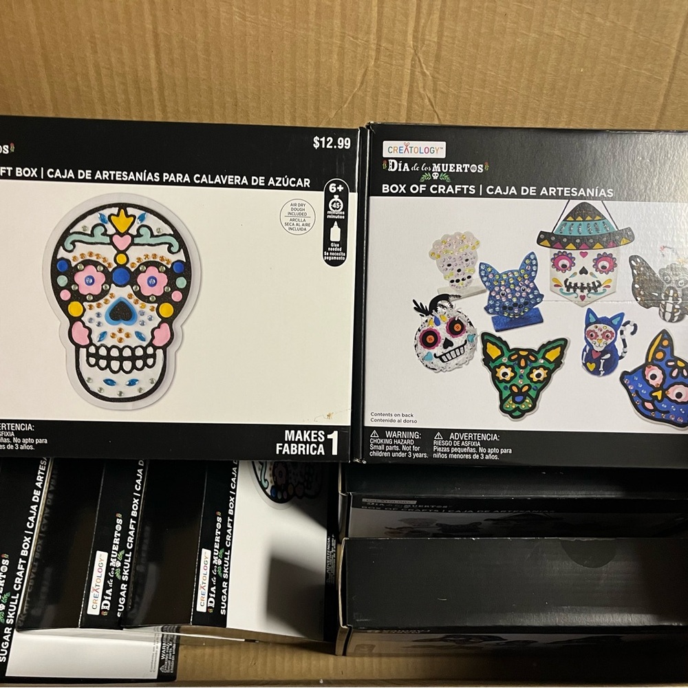 Creatology Dia de los Muertos Craft Boxes